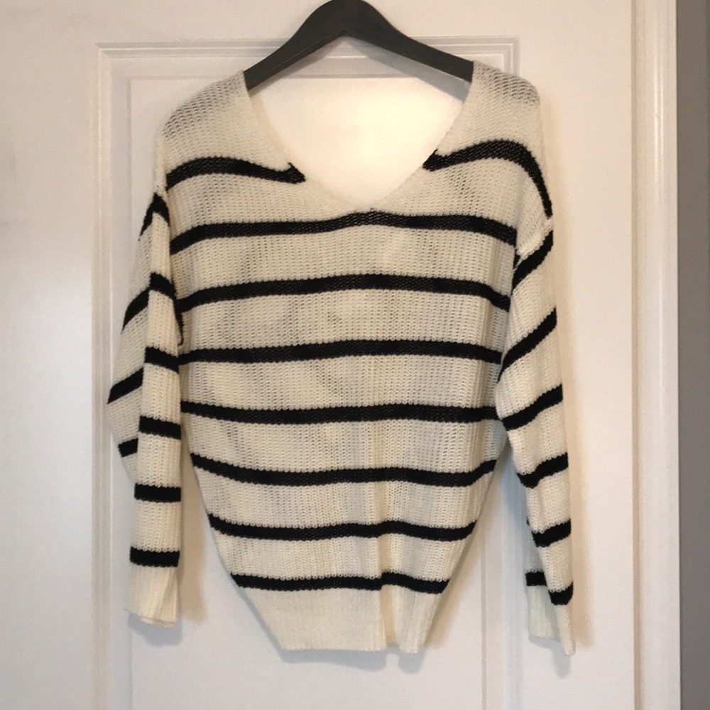 Love Tree open back sweater